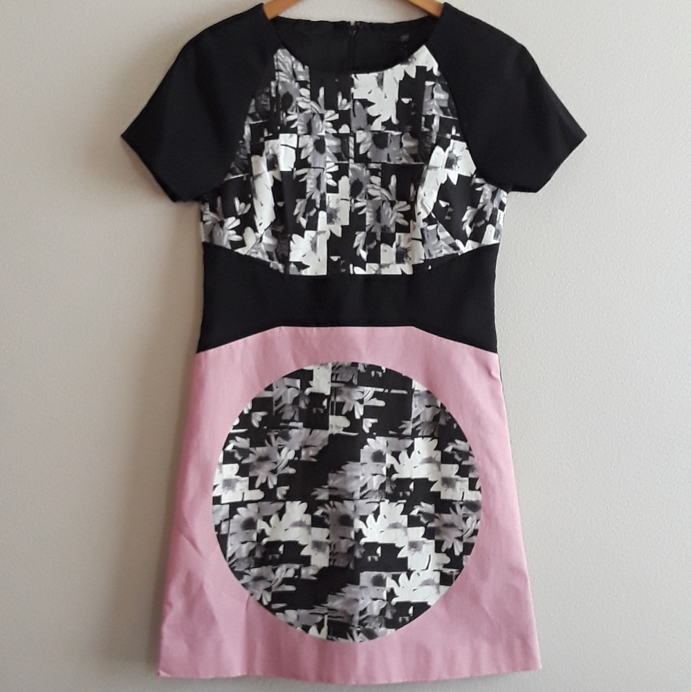 Tibi Arel Print Dress Women Size 6